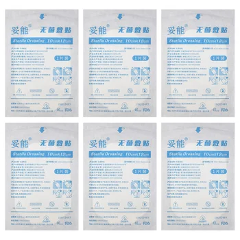 

15pcs Transparent Sterile Dressing Waterproof Scar Therapy Wound Cover Bandage Tape