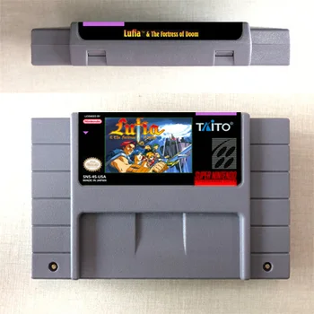 

Lufia Fortress of Doom - RPG Game Card US Version English Language Battery Save