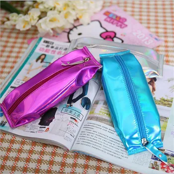 

1PC Fashion Women Lady Laser Hologram Silver Mini Coin Purse Wallet Zip Pouch Comestic Storage Bags Holder