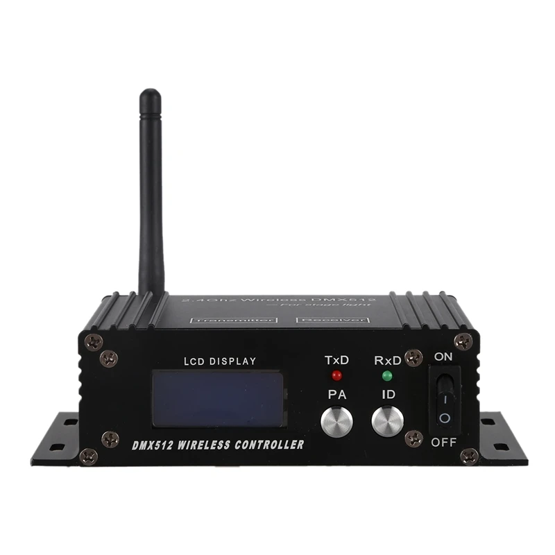 9 шт. DMX512 DMX Dfi DJ 2,4G lcd беспроводной 8 приемник и 1 передатчик управления освещением с адаптером