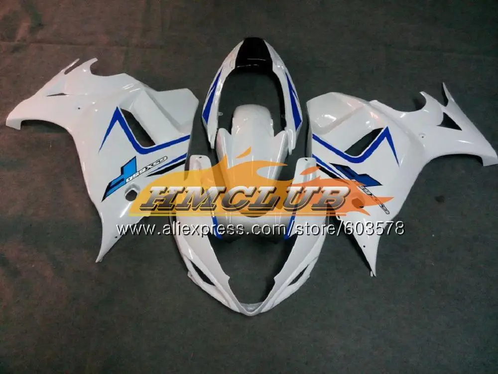 GSX650F для Suzuki Katana GSXF 650 08 09, 10, 11, 12, 13, 14, сине-белые 14CL. 80 GSXF650 2008 2009 2010 2011 2012 2013 обтекатель - Цвет: No. 8