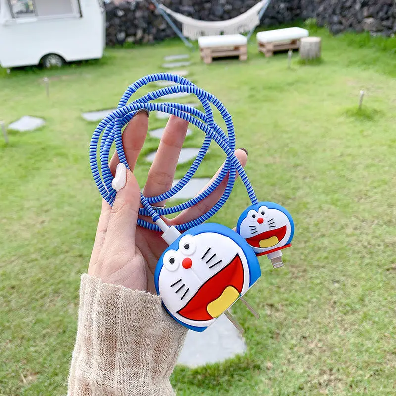 Disney Stitch Bite USB Cable Protector Cable Organizer Data Line Management Charging Safe Protection Winder For iPhone11 12 usb c fast charge Chargers