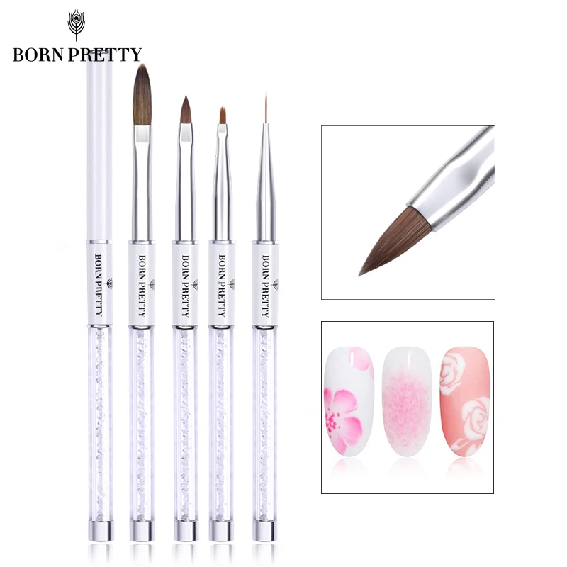BORN PRETTY щетка для ногтей Профессиональная подводка рисования градиентные кисти