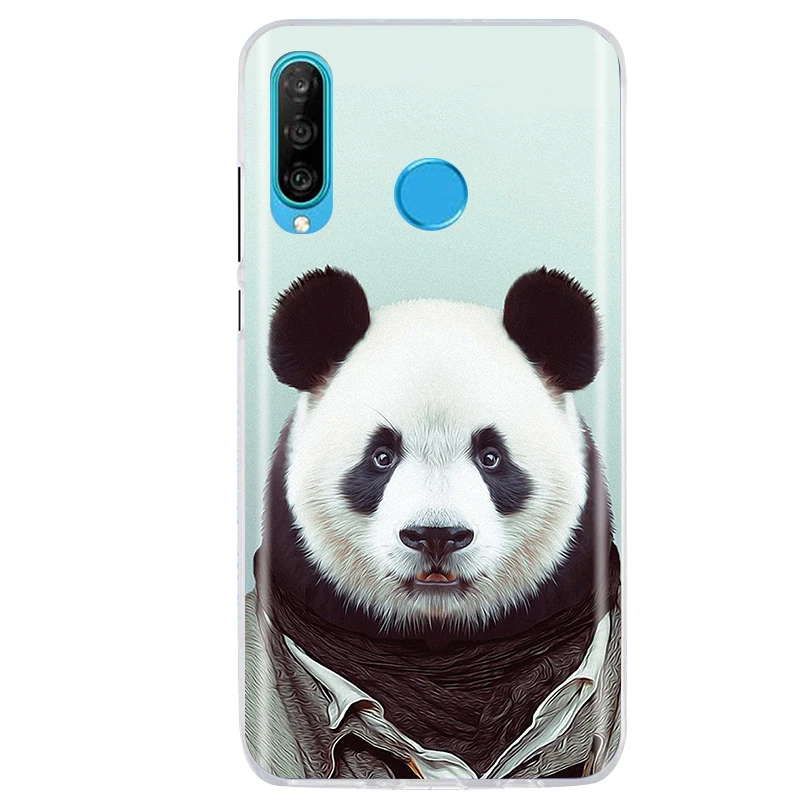 Case For Huawei P30 Lite Pro Case Tpu Cute Back Cover On For Fundas Huawei P30lite Case P 30 lite pro P30pro Soft Silicone Case phone flip cover