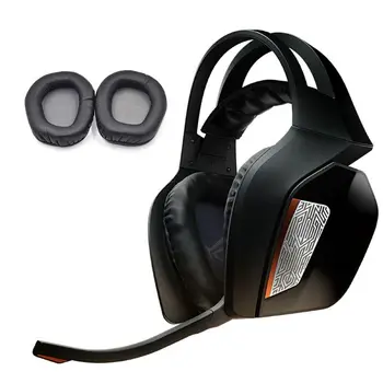 

1Pair Leather Canvas Earpads Ear Cushion for ASUS ROG Centurion True 7.1 Headset