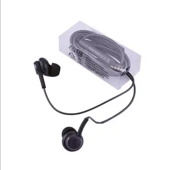 

50pcs/lot Earphone EO-EG920 Wired with Box 3.5mm plug In-ear Gaming Headsets Support For Galaxy S8 S9 Plus Black Color