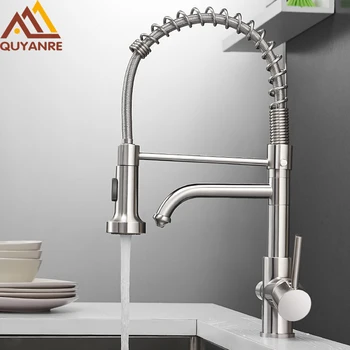 

Quyanre Kitchen Filtered Faucet Water Tap Brass Purifier Faucet Dual Sprayer Drinking Water Tap Vessel Sink Mixer Tap Torneira