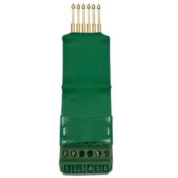 

Single row probe PCB 2.54 2.0 1.27 JTAG burning program download programming test spring needle without Over current protection