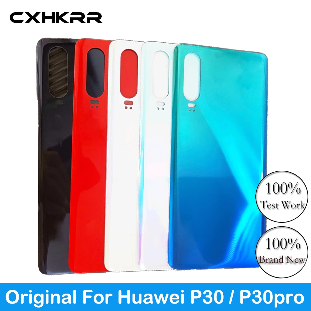 Задняя крышка батарейного отсека для HUAWEI P30 3D стеклянная задняя корпуса чехол