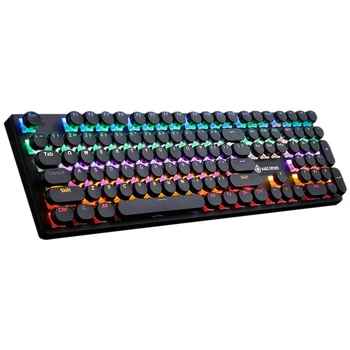 

HOT-ic-Refiner 1505 Retro Punk 108-Key Professional Gaming Mechanical Keyboard for Gaming Enthusiasts