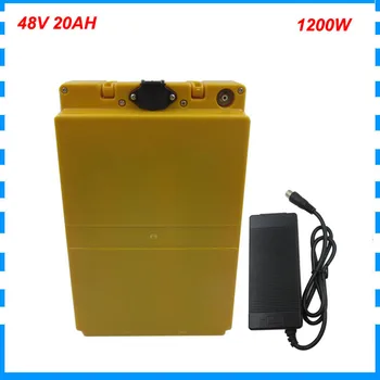 

20Ah 48V EBike Battery kit For 18650 Cell Built-in 30A BMS Lithium Battery 48V 20.8AH With Case 2A Charger Free customs fee