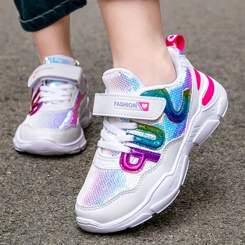 

Kids Shoes 2020 Boys White Shoes Girls Causal Leather Sneakers Children Breathable Shoes Toddler Sports Sneakers