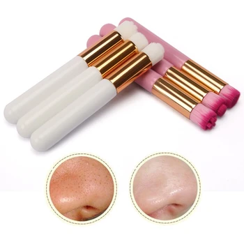 

Silicone Cleaning Brush Makeup Cosmetic Tool To Remove Face Blackhead Eyelash Makeup Tool Professional Eyelashes Synthetic Hair