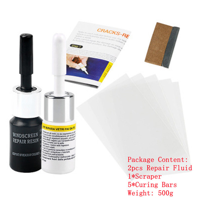 3ml Automotive Glass Nano Repair Fluid Car Windshield Resin Crack Tool Kit Repair Most Crack Types On Car Casement
