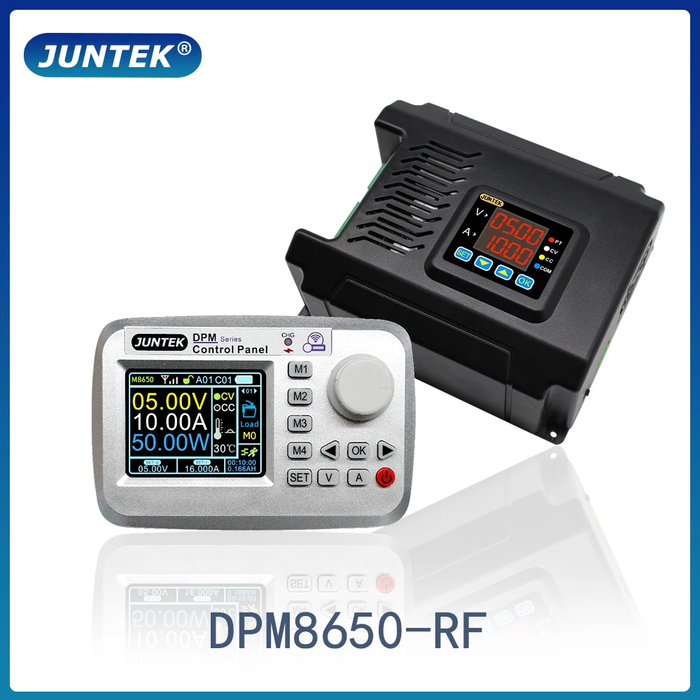 Вольтметр с дистанционным управлением JUNTEK DPM8650 RF 60 в 50 а dc источник питания