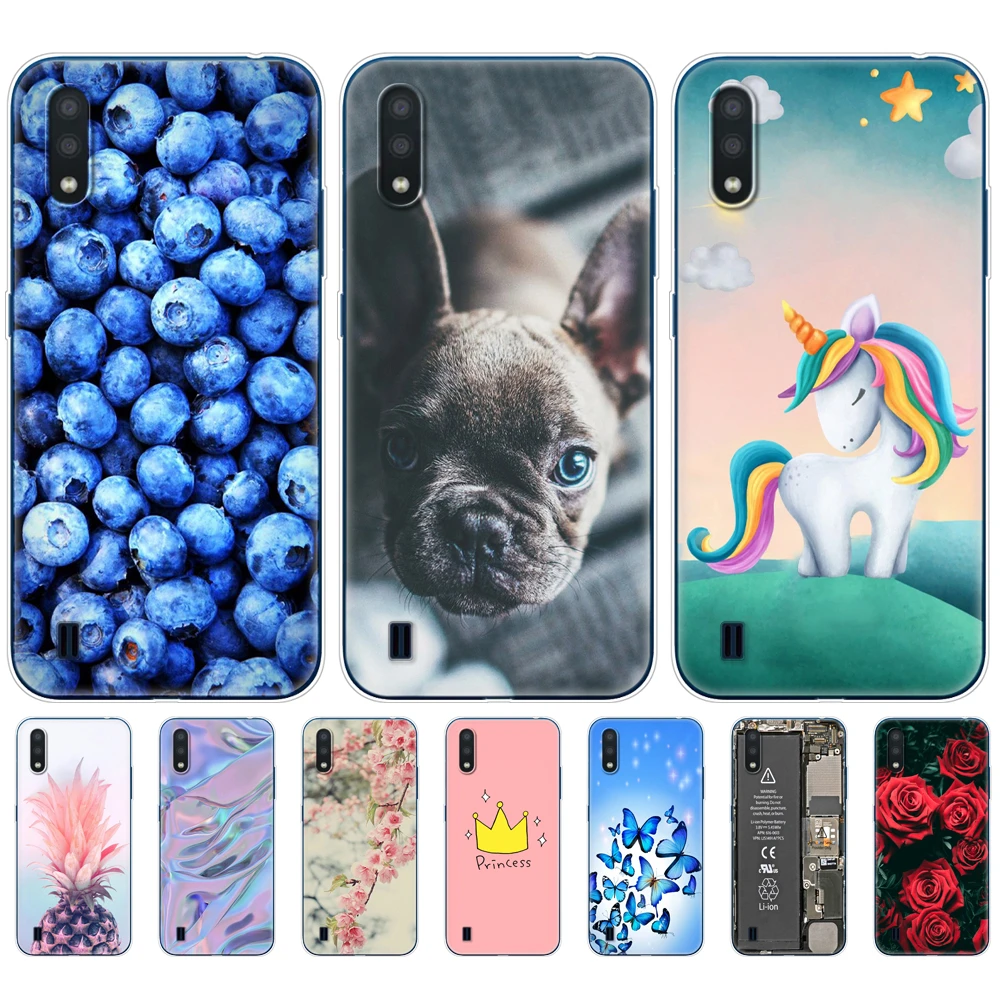 Case For Samsung A01 Case Soft Silicon 