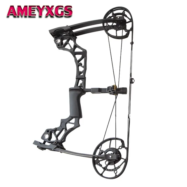  US $307.33 Compound Dual Catapult Steel Ball Archery Bowfishing Adult Adjustable 60lbs Dual 