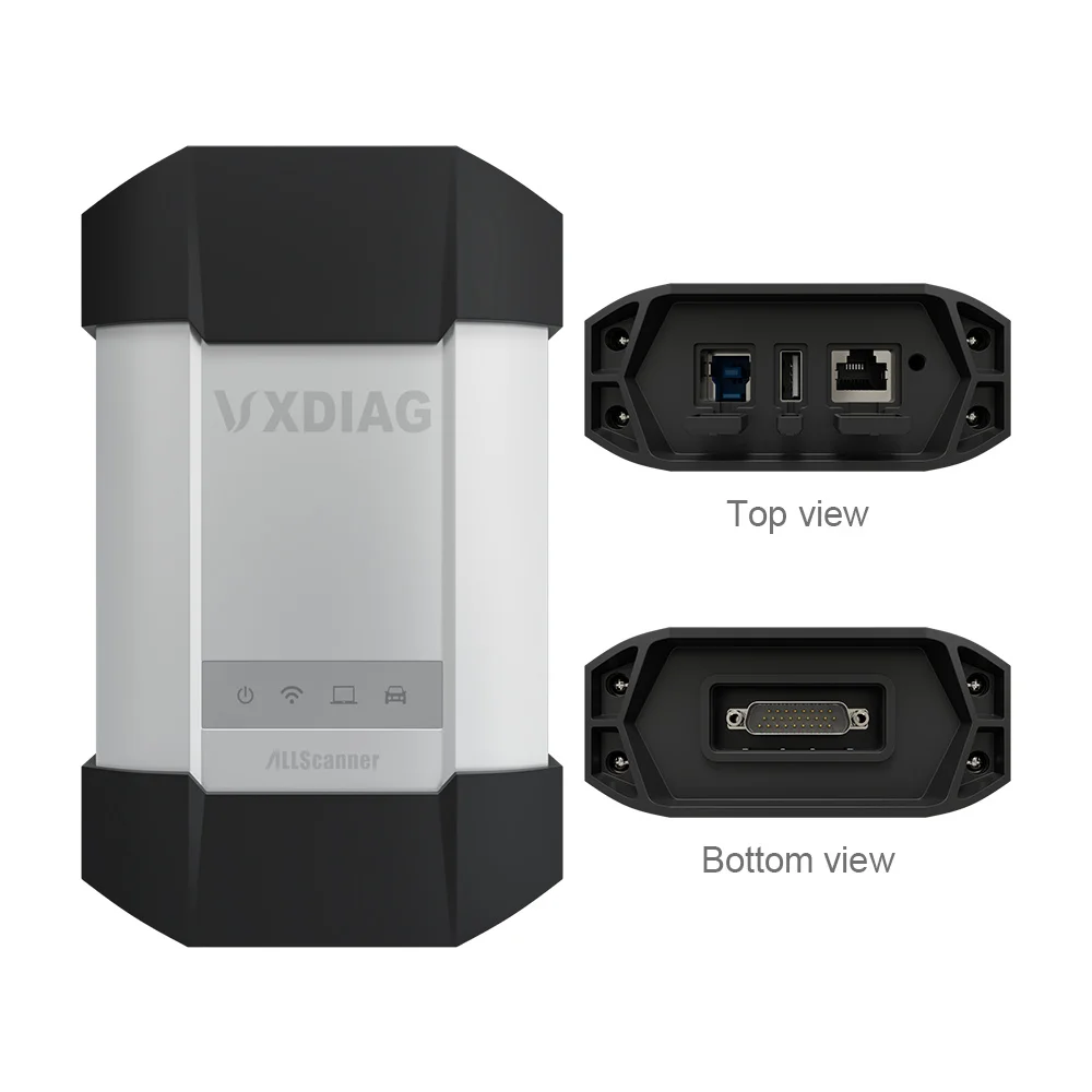 2019 Original VXDIAG C6 para BENZ con 500G HDD inalámbrico DOIP y función de AUDIO para Mercedes OB