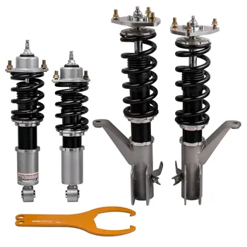 

4Pcs Shock Absorber Coilover Coilover for Honda Civic Acura RSX 2002-2005 Coil Spring Struts for EM2 2001 2002 2003 2004 2005