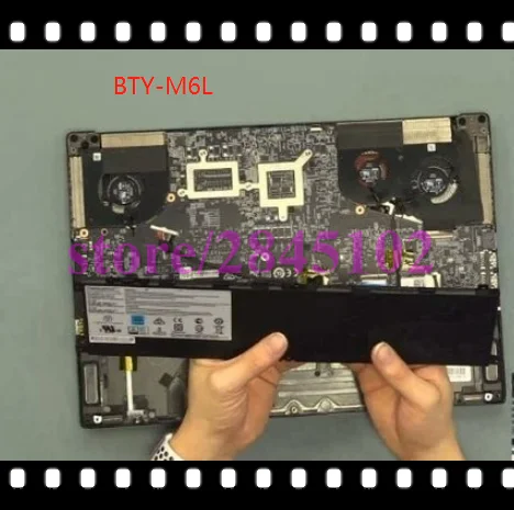Ноутбук Аккумулятор для MSI GS65 стелс тонкий MS-16Q2 натуральная Батарея 15,2 V 80.25WH BTY-M6L GS65 стелс 9SF-683ZA, 0016Q3-010, GS65