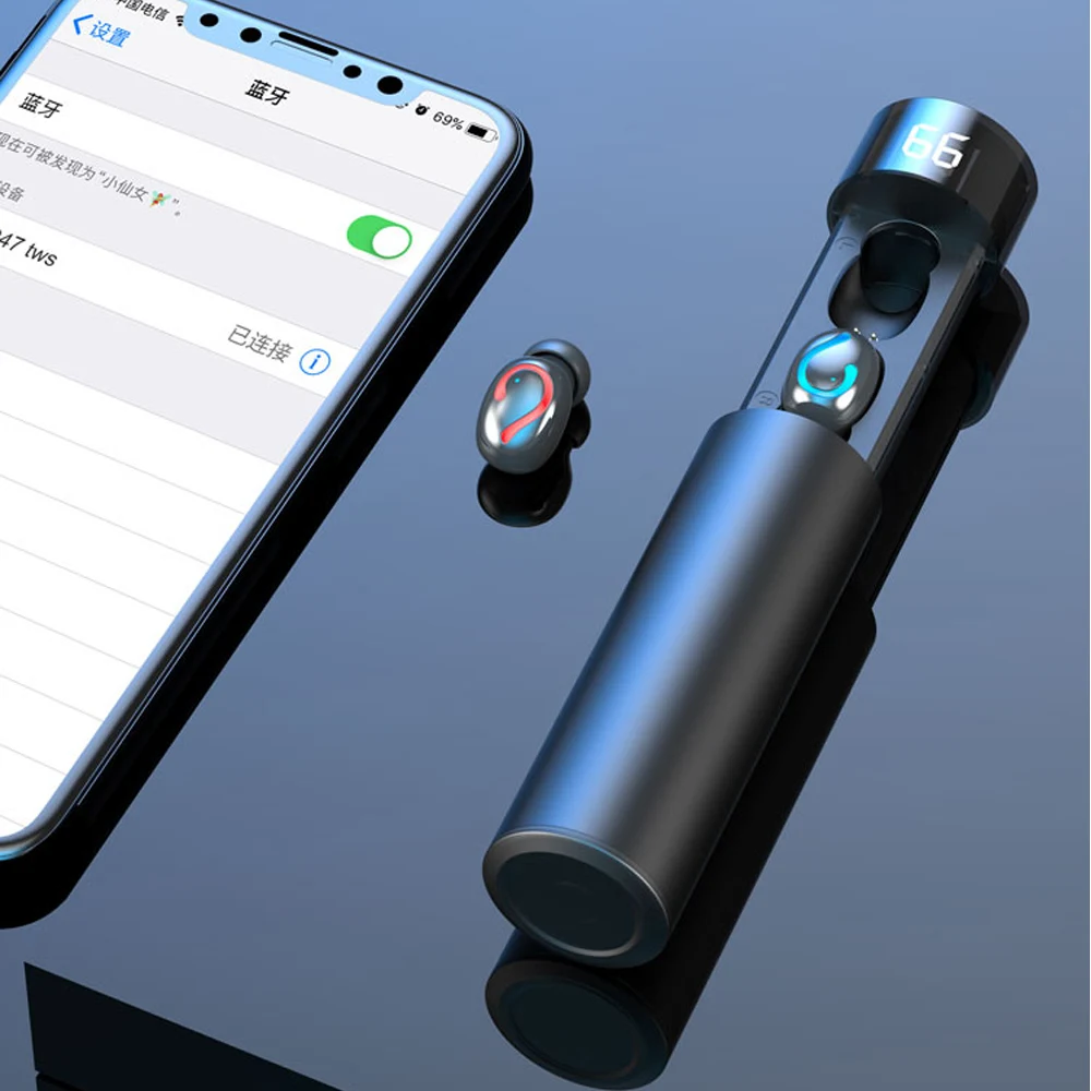 3500 мАч Bluetooth беспроводная гарнитура стерео наушники водонепроницаемые с