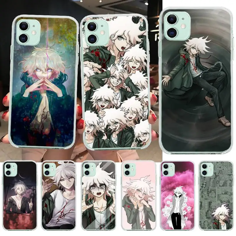 Чехол для телефона Makoto Nagito Komaeda iphone 12 pro max 11 XS MAX 8 7 6 6S Plus X 5S SE 2020 XR | Мобильные