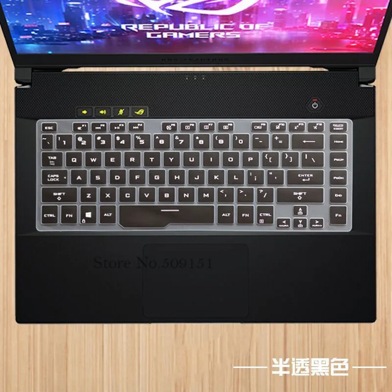 Защитная пленка для клавиатуры ноутбука 15,6 дюймов для ASUS ROG Zephyrus M GU502 GU502GU GU502GV GU502G es031t S5D S5DU S7D