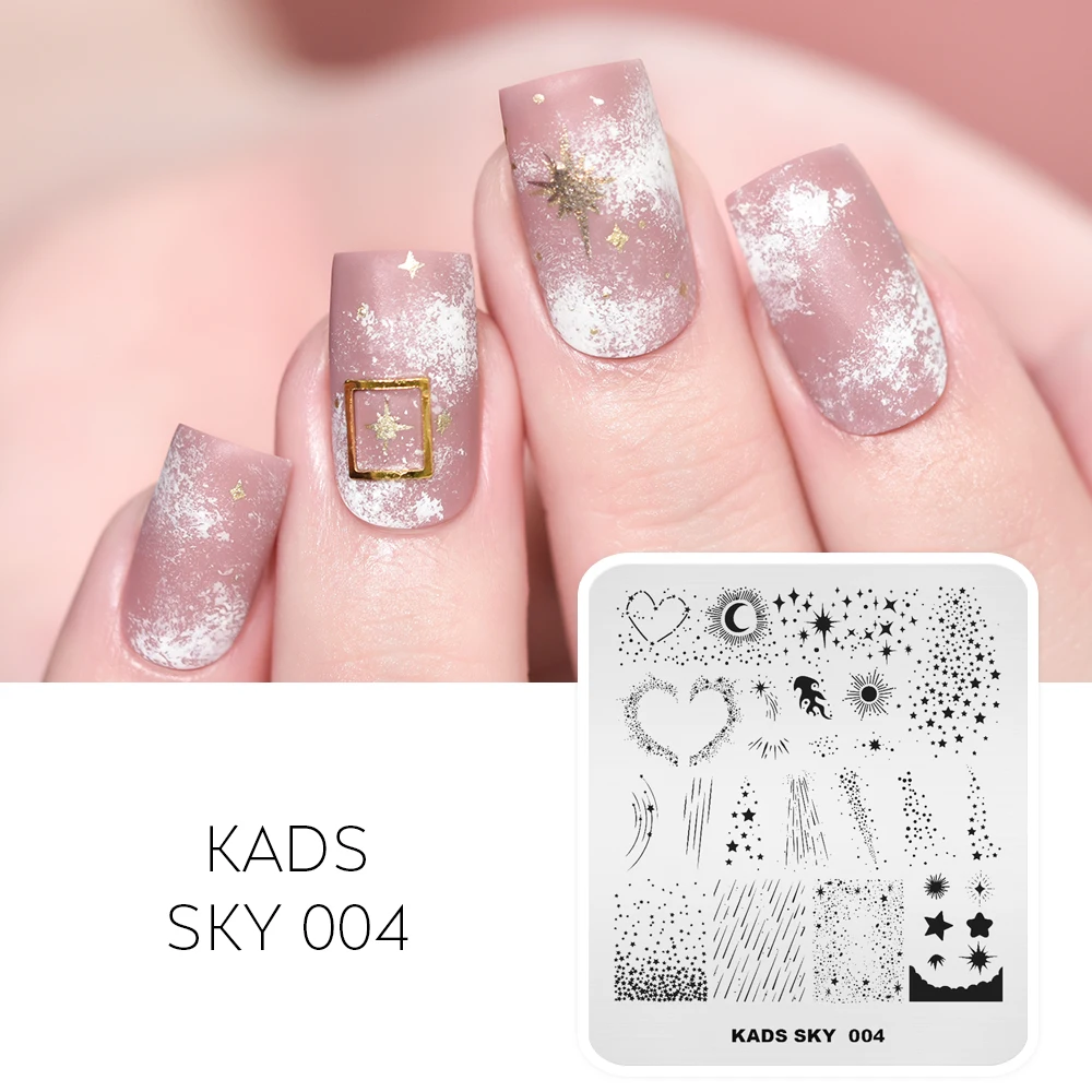 AriesLibra Nail Art Template Print Stamping Plates Polish Stencil Manicure Mold For DIY Design | Красота и здоровье