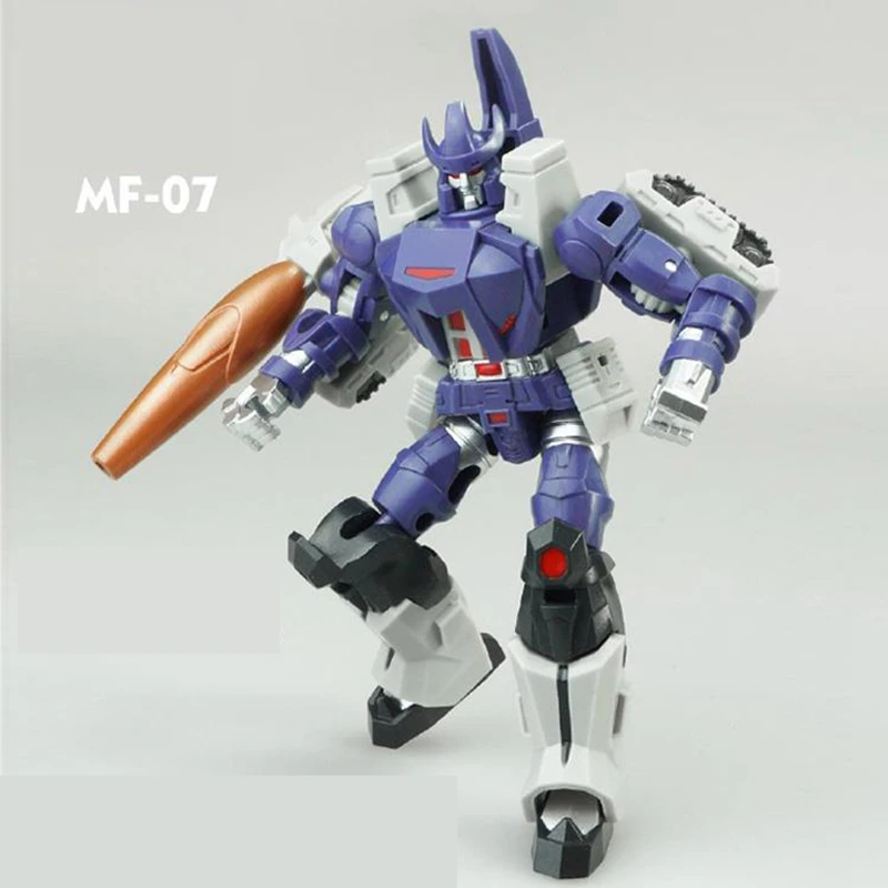 Mft g1 transformação MF-07 mf07 galvatron devastador tirano ko dx9 do7 bolso guerra figura de ação robô brinquedos coleção presente