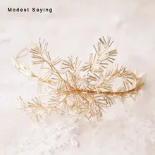 Сказочная Серебристая туба Свадебная головка цветы свадебный головной убор Венок Свадебные аксессуары для невесты головной убор dekoracje weselne