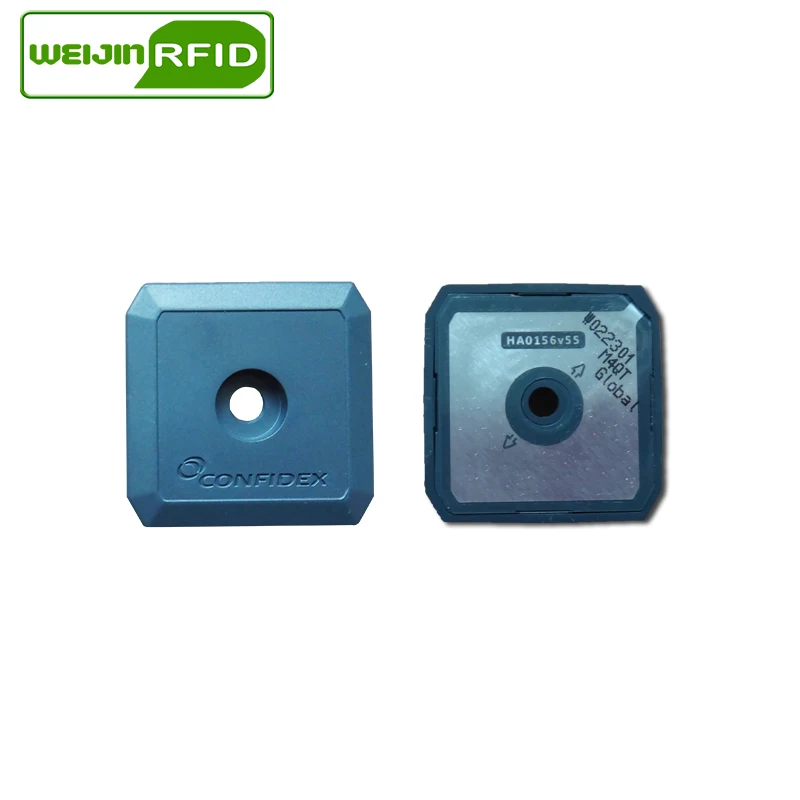 UHF RFID металлическая бирка confidex ironside micro 915m 868m Impinj Monza4QT EPC 20 шт прочные ABS Смарт пассивные RFID метки