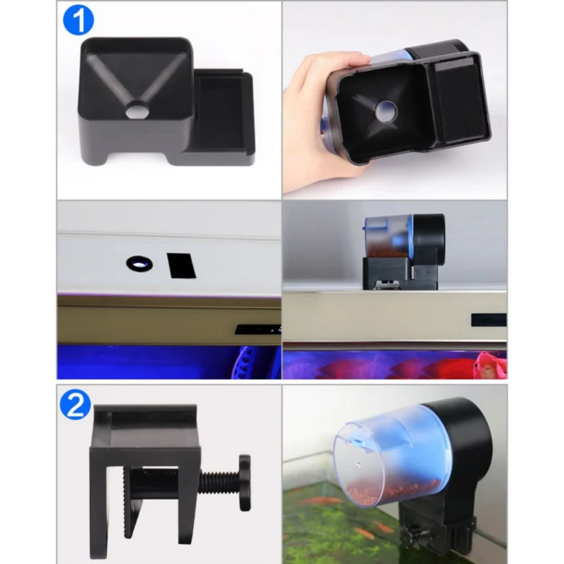 Automatic Feeder Aquarium Goldfish Smart Timing Auto Fish Feeder Timer Food Feeding 8/12/24 hours Timer Feeding Automatic Feeder Aquarium Goldfish Smart Timing Auto Fish Feeder Timer Food Feeding 8/12/24 hours Timer Feeding