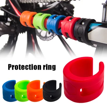 

Road Bike Front Rear fork Anti-Collision Ring Rubber Protection Circle for Mountain Bicycle Outdoor Accessories HB88