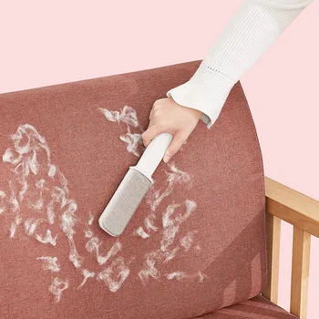 

1Pcs Magic Clean Brush Reusable Self-Cleaning Pet Hair Brush Hair Removal Double Lint Remover Fur Scrub Clothes Bag Dust Brusher