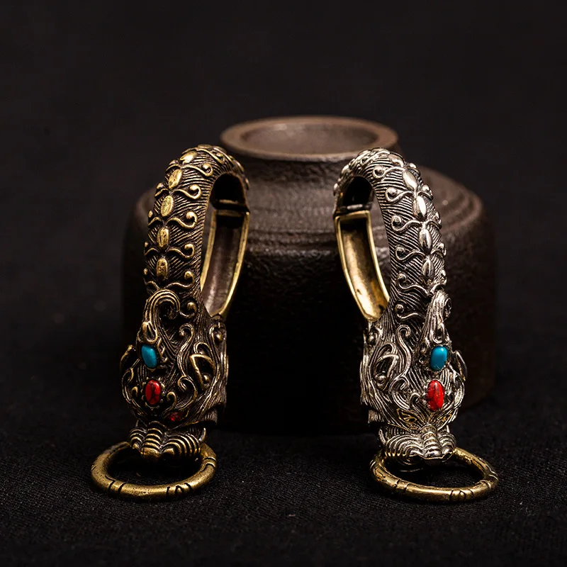 dragon brass key chain (1)