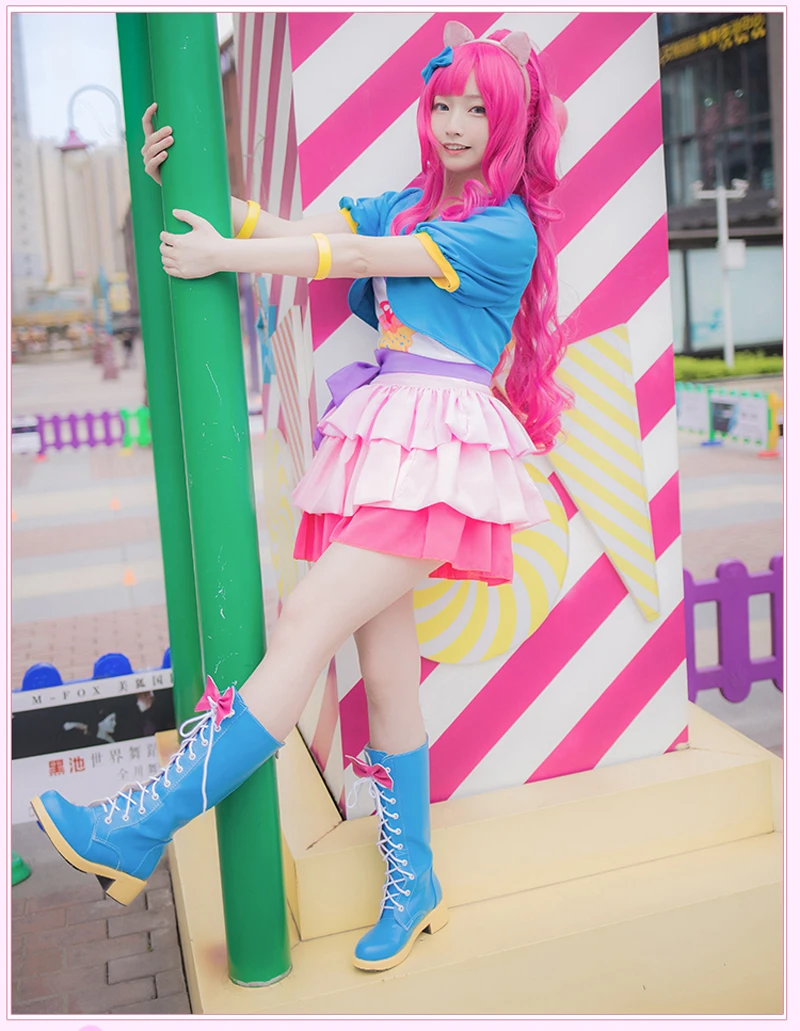My Little Pony Pinkie Pie Cosplay Costume Dresses - Speed Cosplay