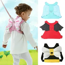 Рюкзак с ремнем безопасности для новорожденных, Детский рюкзак на лямках для малышей, для прогулок, рюкзак с защитой от потери поводка