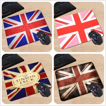 

Promotion Retail Mouse Pad The Union Jack Vintage Custom Computer Gaming Anti-Slip Silicone Mouse Pad 180*220*2mm or 250*290*2mm