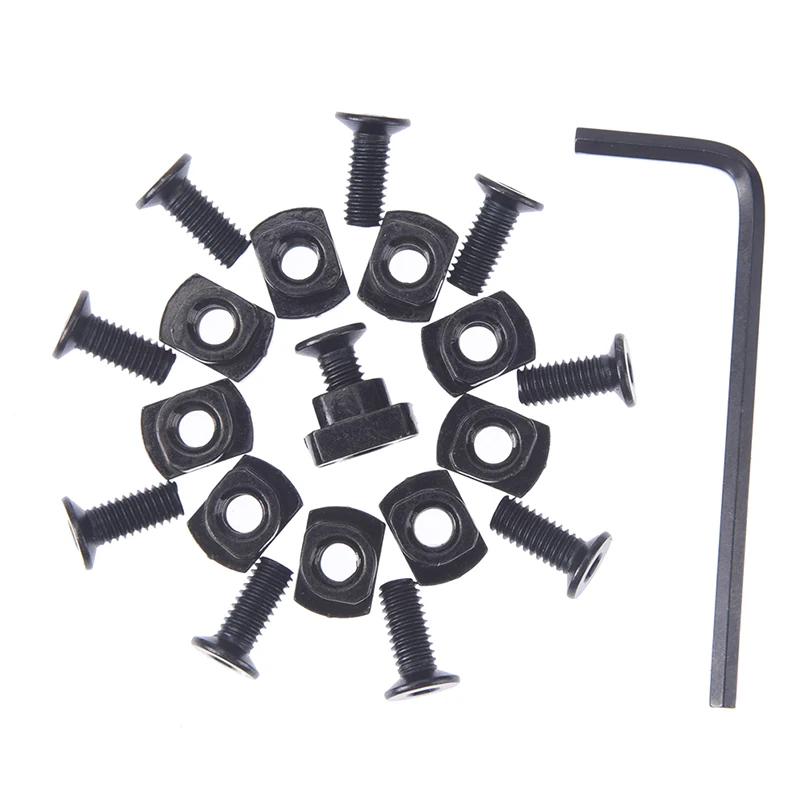 

10Pcs Screw And Nut Replacement For MLOK Handguard Rail Sections Hunting