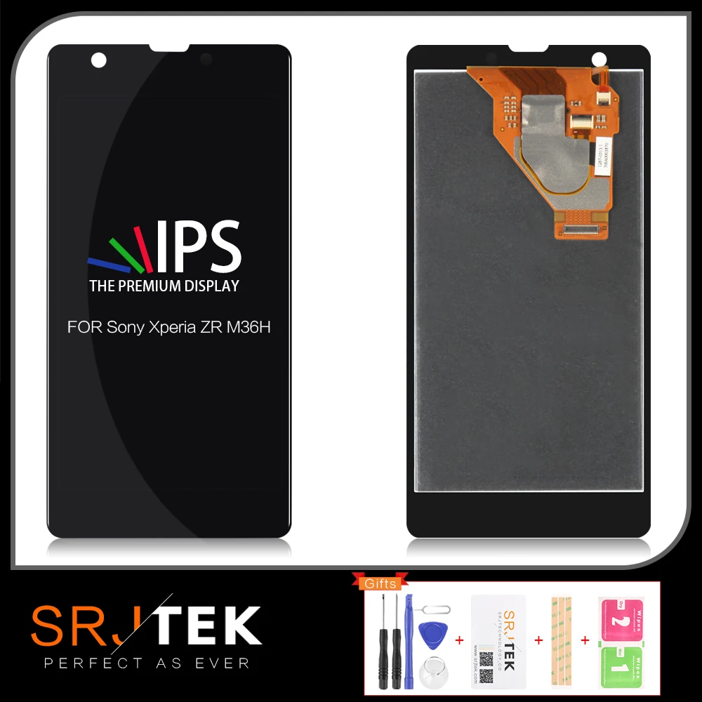 Сменный сенсорный ЖК экран 4 6 дюйма 1280x720 для SONY Xperia ZR C5502 C5503|Экраны мобильных
