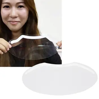 

50pcs Disposable Hairdressing Face Mask Protective Cover Home Salon Hairdressing Face Baffle Simple Hairdressing Tools