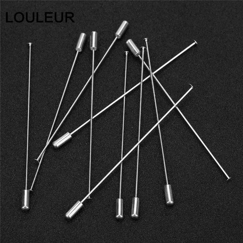 Булавки для брошей длиной 9 см 12 1 10 шт./лот|safety pins|pins safetypins with stoppers |