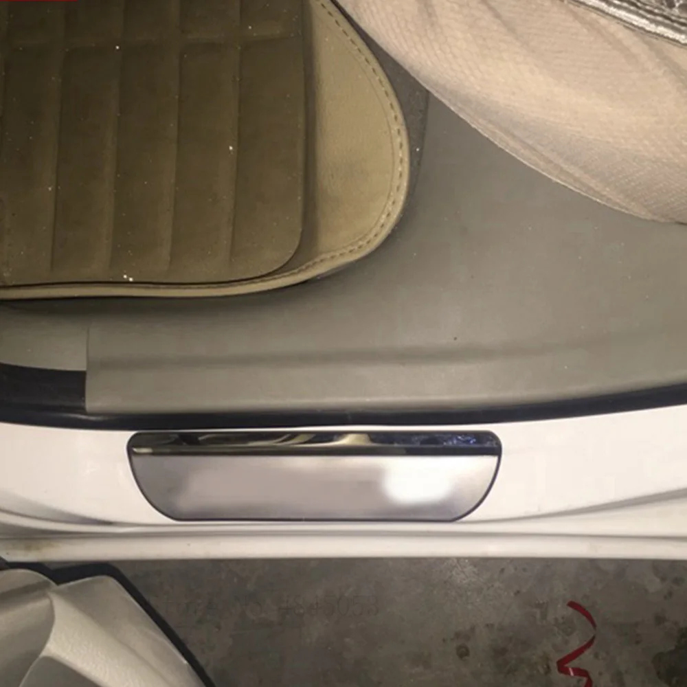 Автомобильные аксессуары для Honda Civic 2006 до из нержавеющей стали дверные пороги пластины протектор Добро пожаловать педаль Крышка отделка автомобиля Стайлинг 4 шт