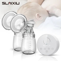 Nouveau tire lait électrique, rechargeable par USB, portable, silencieux, double allaitement, extracteur de lait sans BPA 