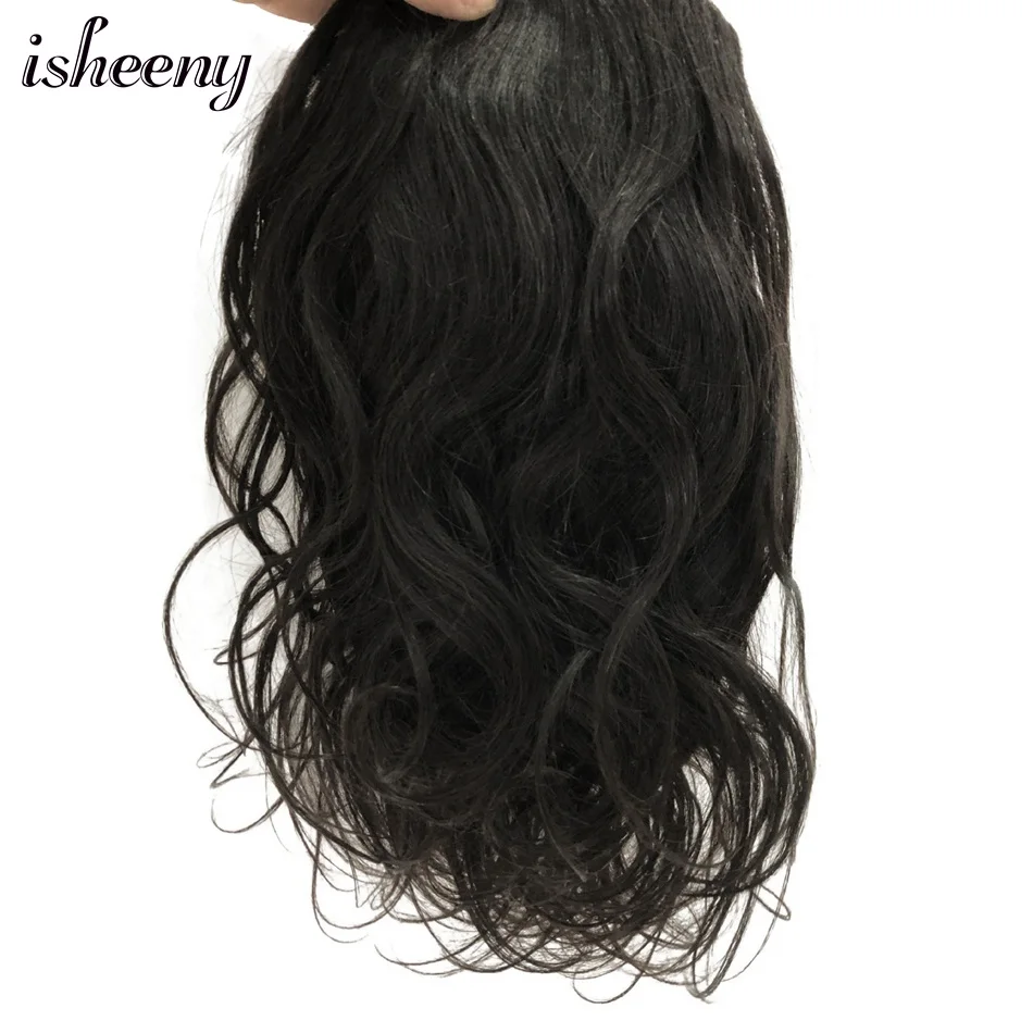 Isheeny афро кудрявые вьющиеся конский хвост для наращивания клип Ins 8 " 18"