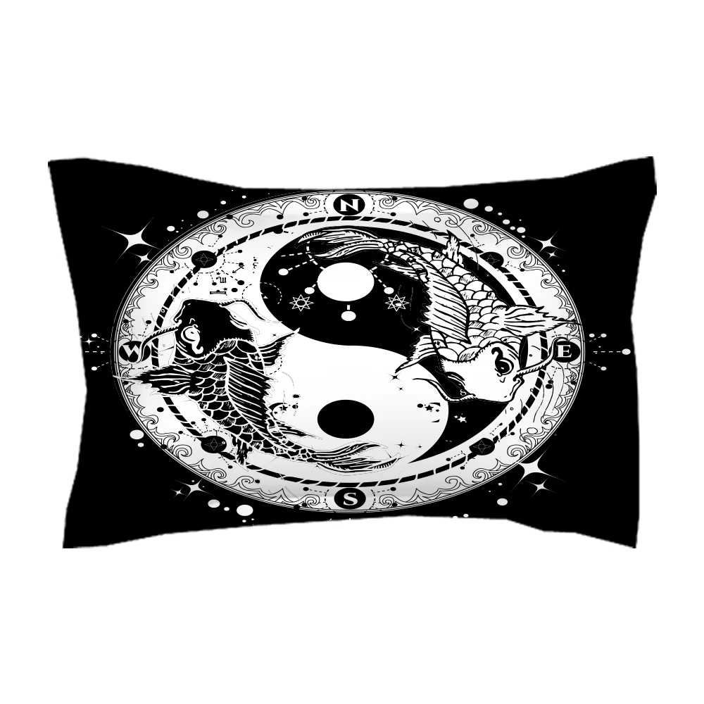 Taiji bagua 3D комплект постельного белья пододеяльники наволочки цельное одеяло комплект постельного белья s постельное белье