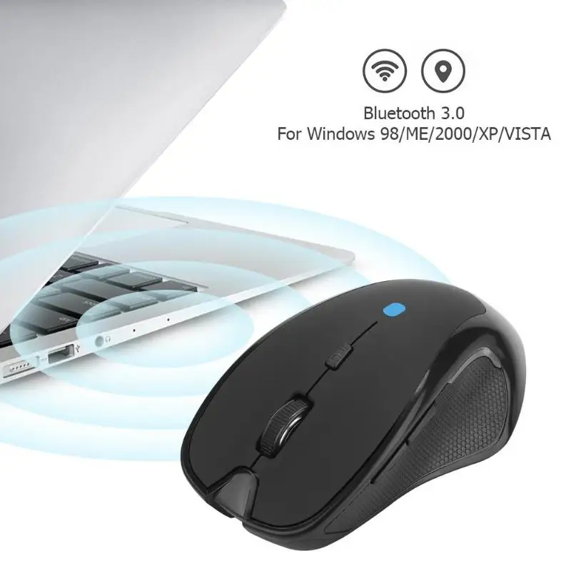 Мышь Bluetooth 1000-1600CPI Беспроводная игровая мышь компьютерная офисная домашняя мышь Bluetooth для Windows 7/XP/Vista ноутбук