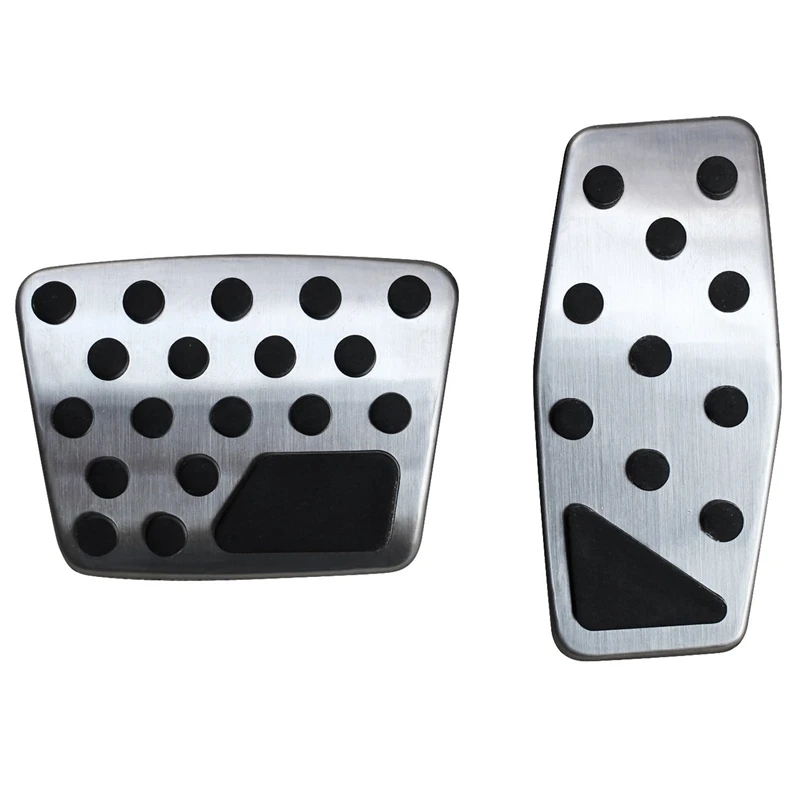 

Accelerator Brake Pedal Cover Suitable For Jeep Cherokee Kl 2014-2019 No Drill Steel Gas Pad Plate Cap