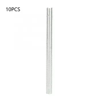 

10pcs M8*100mm M8 Aluminum Alloy Threaded Rod Bar for Woodworking 30/45 Sliding Slot T-sliders Universal Thread Bar