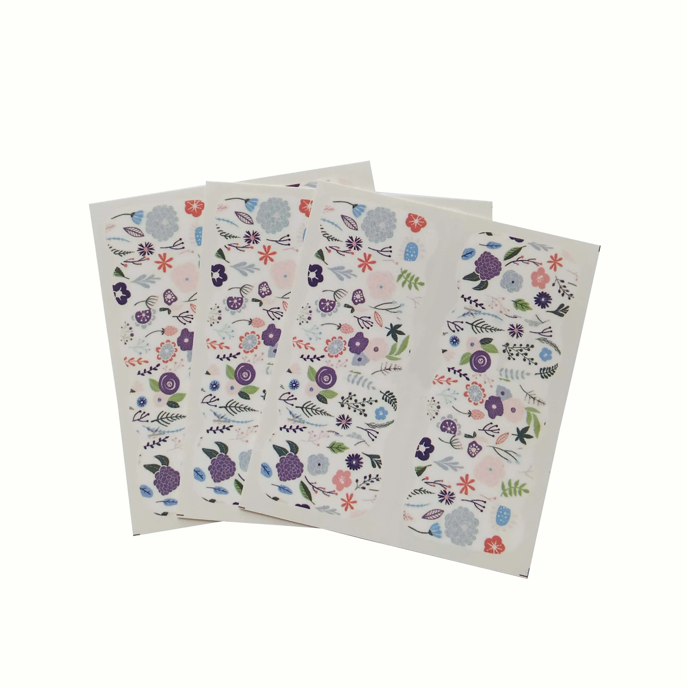 

3 pcs/Lot Water Decal Nail Art Nail POP ART Various floret patterns Nail Sticker For Nail Tip Tattoo A24